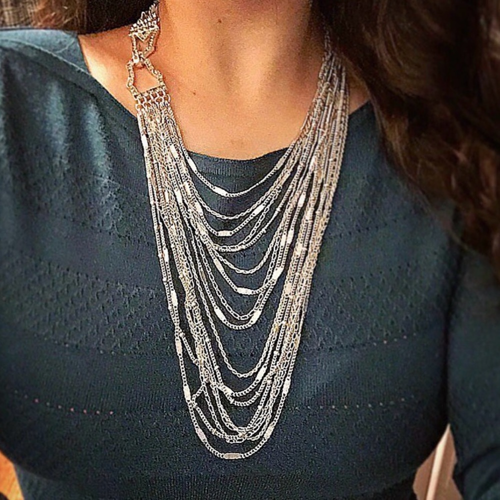 Chloe + Isabel Multi-Strand Bib Necklace
